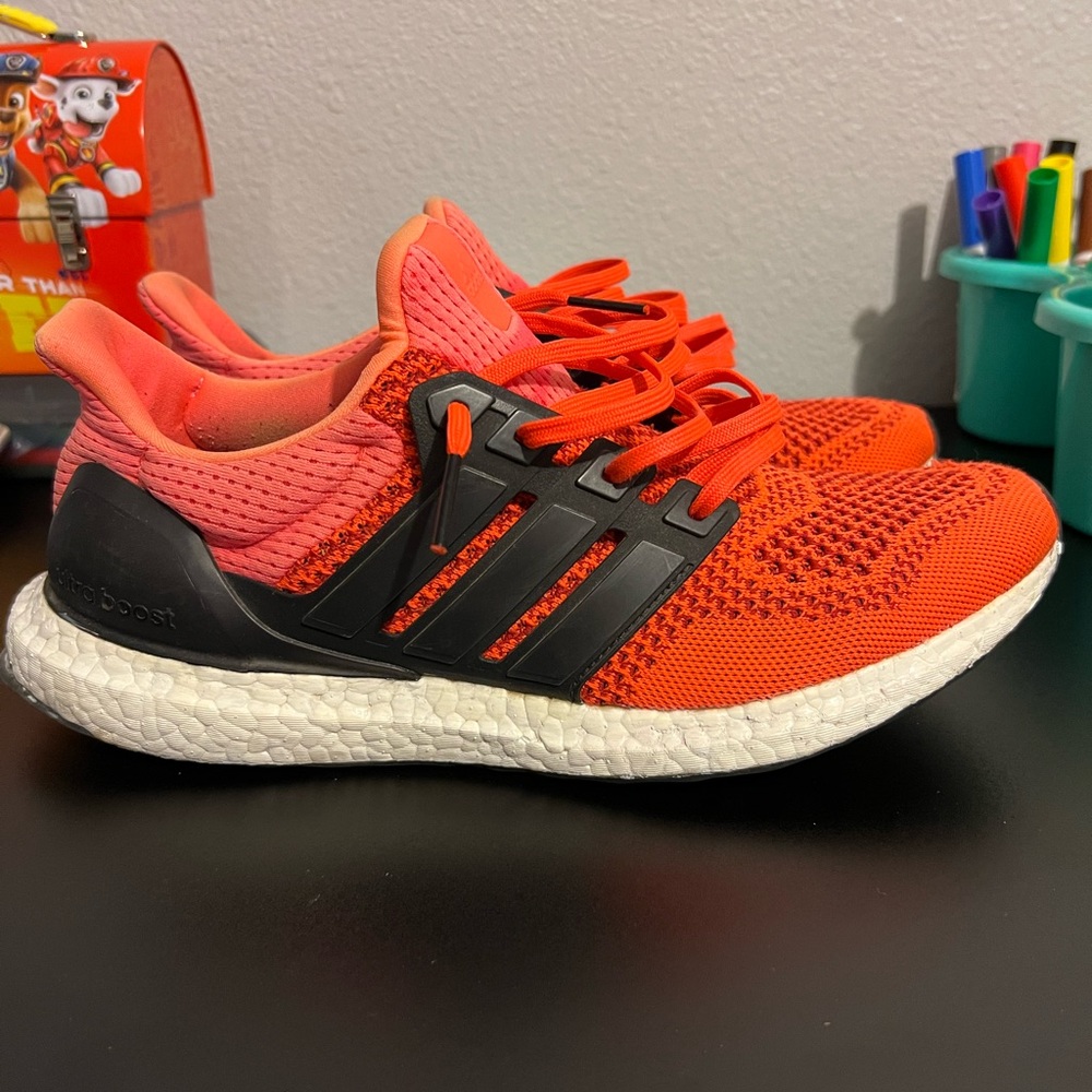 Men’s Adidas UltraBoost 1.0 Solar Red Size 9.5.